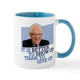 thumbnail image 1 of CafePress - Show Up Bernie Mug - 11 oz Ceramic Mug - Novelty Coffee Tea Cup, 1 of 4