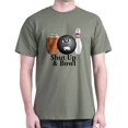thumbnail image 1 of CafePress - Shut Up And Bowl Logo 10 Design Fron T Shirt - Men's Classic Graphic Cotton T-Shirt, 1 of 4