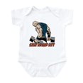 thumbnail image 1 of CafePress - Shut Up And Lift Weightlifter Infant Bodysuit - Baby Light Bodysuit, Size Newborn - 24 Months, 1 of 4