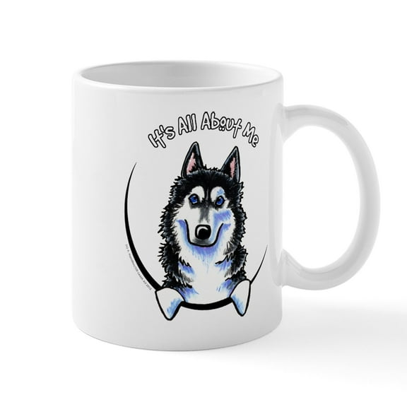 CafePress - Siberian Husky IAAM Mug - 11 oz Ceramic Mug - Novelty Coffee Tea Cup