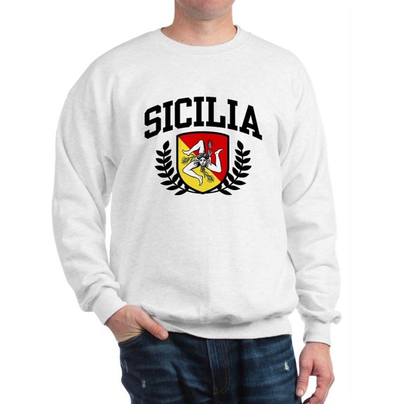 CafePress - Sicilia - Crew Neck Sweatshirt