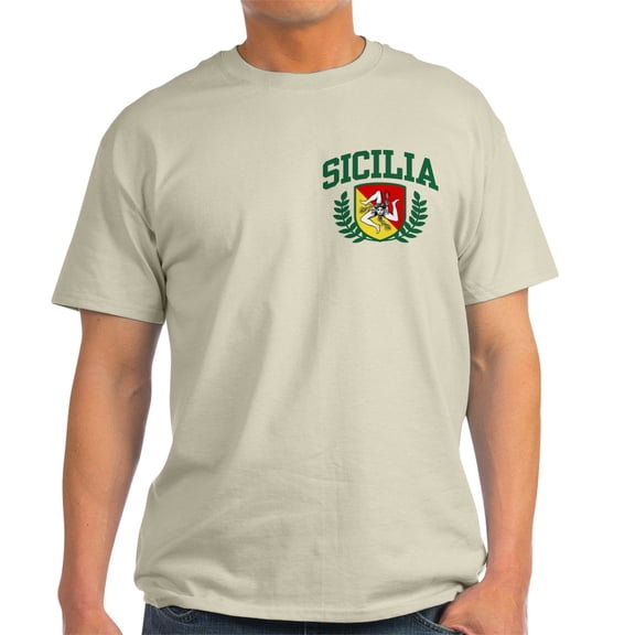 CafePress - Sicilia Light T Shirt - Men's Classic Graphic T-Shirt