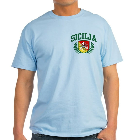 CafePress - Sicilia Light T Shirt - Men's Classic Graphic T-Shirt