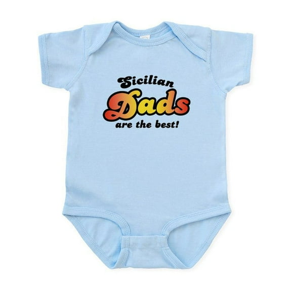CafePress - Sicilian Dads Are The Best Infant Bodysuit - Baby Light Bodysuit, Size Newborn - 24 Months