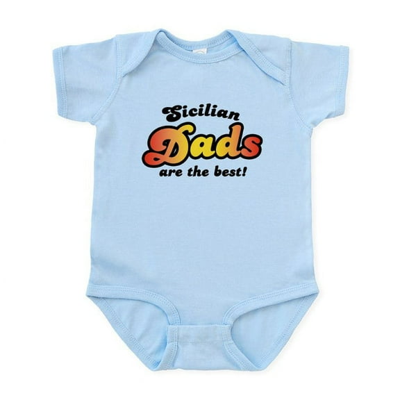 CafePress - Sicilian Dads Are The Best Infant Bodysuit - Baby Light Bodysuit, Size Newborn - 24 Months