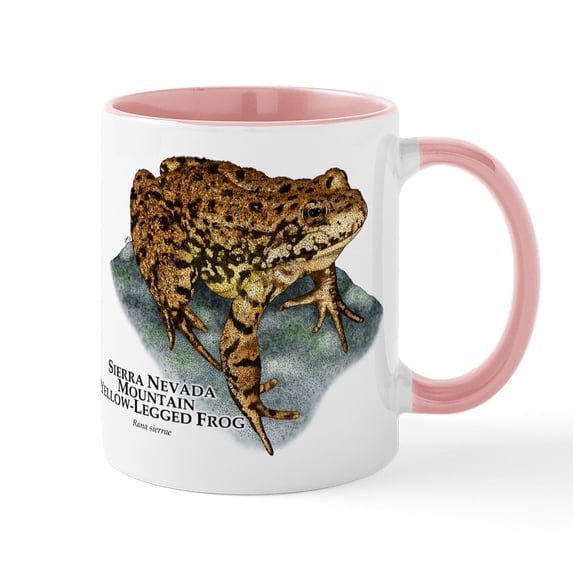 CafePress - Sierra Nevada Yellow Legged Frog Mug - 11 oz Ceramic Mug - Novelty Coffee Tea Cup