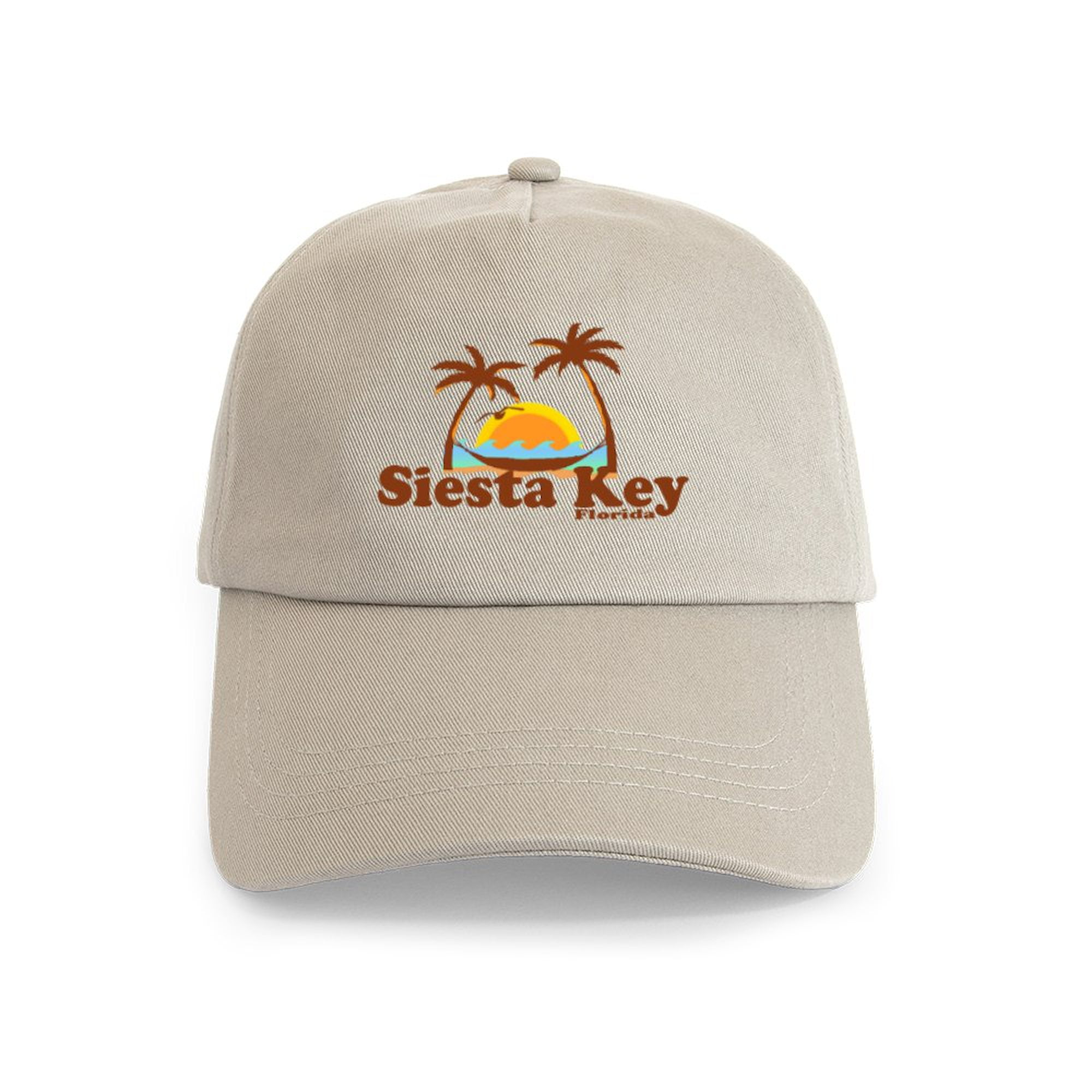CafePress Siesta Key FL Cap Adjustable 100% Brushed Unisex