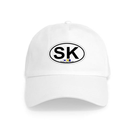 CafePress - Siesta Key FL Oval Design Cap - Adjustable 100% Brushed Unisex Casual Cotton Baseball Cap, Beige, 1