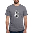 thumbnail image 1 of CafePress - Sigma Alpha Iota Black And White Crest T Shirt - Mens Tri-blend T-Shirt, 1 of 4