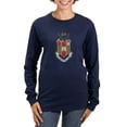 thumbnail image 1 of CafePress - Sigma Alpha Iota Colored Crest Long Sleeve T Shirt - Women's Long Sleeve Graphic Tee Casual Fit, 1 of 4