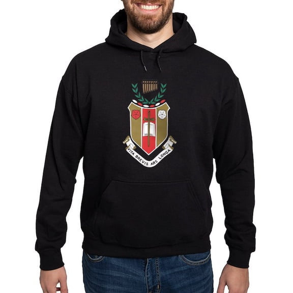 CafePress - Sigma Alpha Iota Colored Crest Sweatshirt - Pullover Hoodie, Classic, Comfortable Hooded Sweatshirt