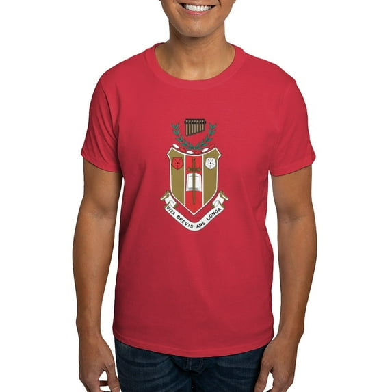 CafePress - Sigma Alpha Iota Colored Crest T Shirt - Men's Classic Graphic Cotton T-Shirt