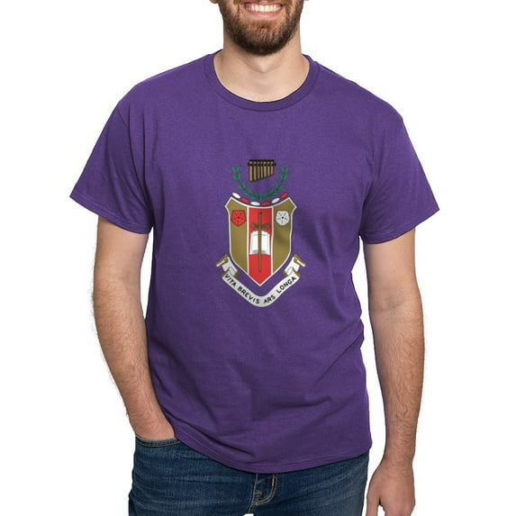 CafePress - Sigma Alpha Iota Colored Crest T Shirt - Men's Classic Graphic Cotton T-Shirt