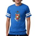 thumbnail image 1 of CafePress - Sigma Alpha Iota Colored Crest T Shirt - Mens Football Shirt, 1 of 4