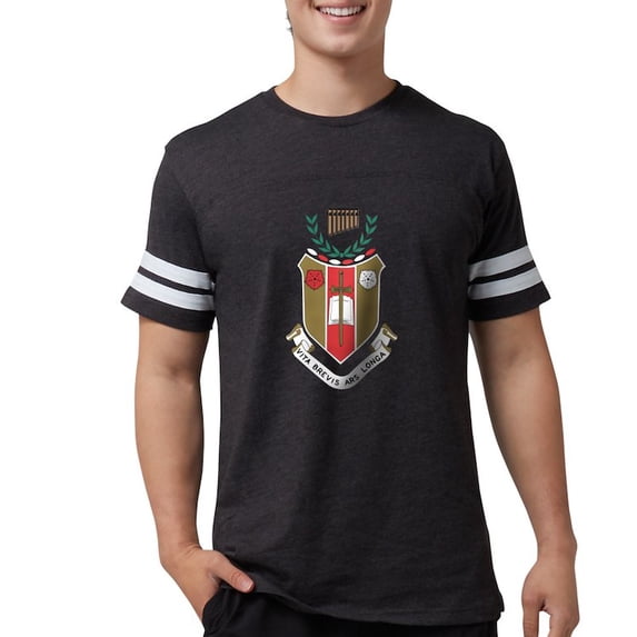 CafePress - Sigma Alpha Iota Colored Crest T Shirt - Mens Football Shirt