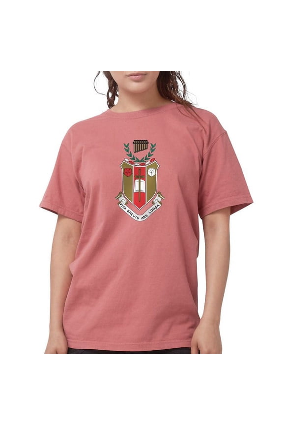 - Sigma Alpha Iota Colored Crest T Shirt - Womens Comfort Colors® Shirt