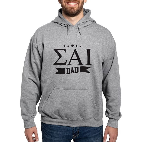 CafePress - Sigma Alpha Iota Dad Greek Letters Sweatshirt - Pullover Hoodie, Hooded Sweatshirt