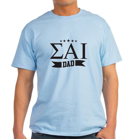 CafePress - Sigma Alpha Iota Dad Greek Letters T Shirt - Men's Classic Graphic T-Shirt