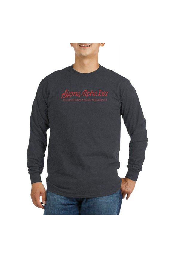 - Sigma Alpha Iota Logo Long Sleeve T Shirt - Long Sleeve Dark T-Shirt