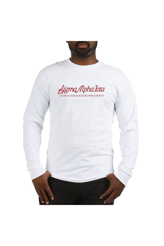 - Sigma Alpha Iota Logo Long Sleeve T Shirt - Unisex Cotton Long Sleeve T-Shirt