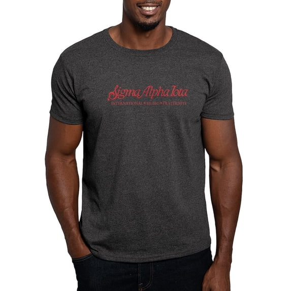 CafePress - Sigma Alpha Iota Logo T Shirt - Men's Classic Graphic Cotton T-Shirt