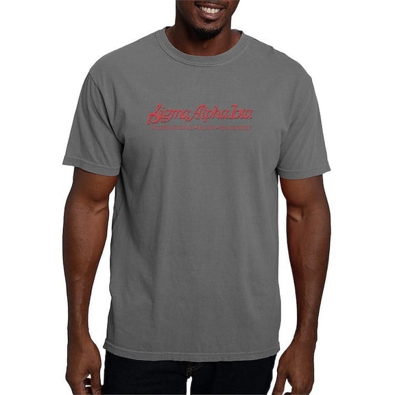 CafePress - Sigma Alpha Iota Logo T Shirt - Mens Comfort Colors Shirt