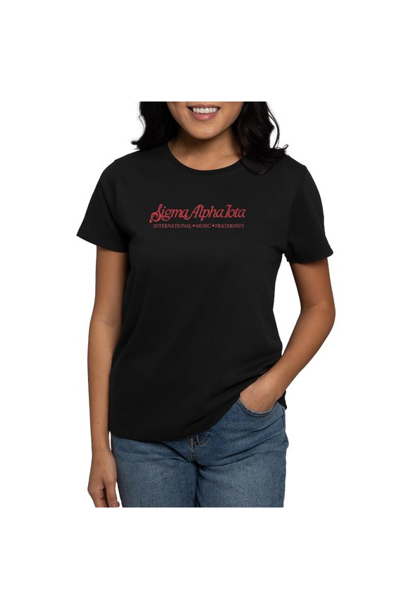 - Sigma Alpha Iota Logo T Shirt - Women's Traditional Fit Dark T-Shirt
