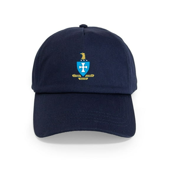 CafePress - Sigma Chi Coat Of Arms Colored - Adjustable 100% Brushed Unisex Casual Cotton Baseball Cap, Beige, 1