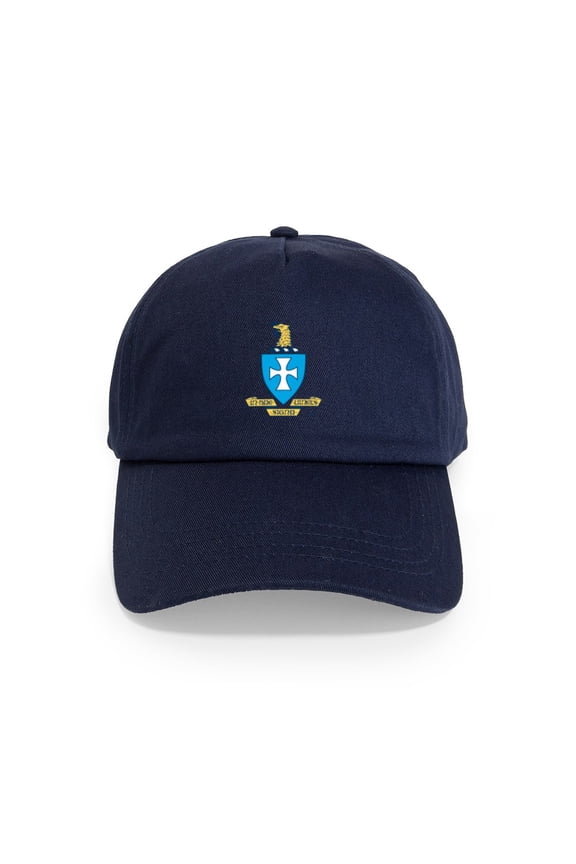 - Sigma Chi Coat Of Arms Colored - Adjustable 100% Brushed Unisex Casual Cotton Baseball Cap, Beige, 1
