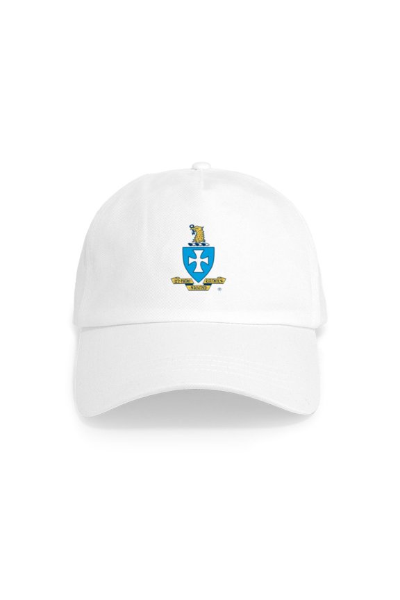 - Sigma Chi Coat Of Arms Colored - Adjustable 100% Brushed Unisex Casual Cotton Baseball Cap, Beige, 1