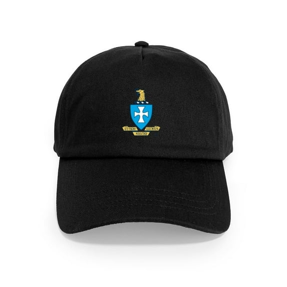 CafePress - Sigma Chi Coat Of Arms Colored - Adjustable 100% Brushed Unisex Casual Cotton Baseball Cap, Beige, 1