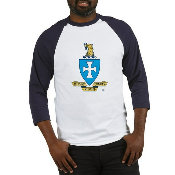 CafePress - Sigma Chi Coat Of Arms Colored Baseball Jersey - Cotton Baseball Jersey, 3/4 Raglan Sleeve Shirt