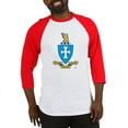 thumbnail image 1 of CafePress - Sigma Chi Coat Of Arms Colored Baseball Jersey - Cotton Baseball Jersey, 3/4 Raglan Sleeve Shirt, 1 of 4