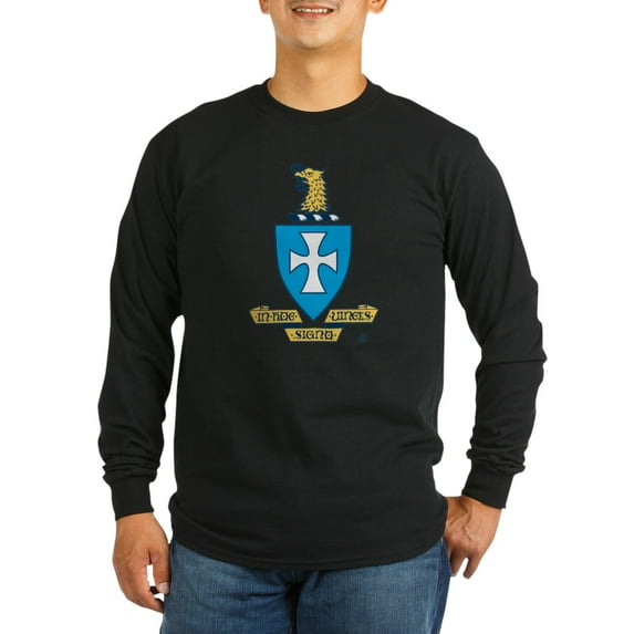 CafePress - Sigma Chi Coat Of Arms Colored Long Sleeve T Shirt - Long Sleeve Dark T-Shirt