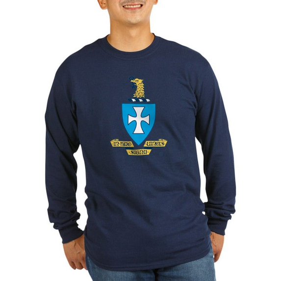 CafePress - Sigma Chi Coat Of Arms Colored Long Sleeve T Shirt - Long Sleeve Dark T-Shirt