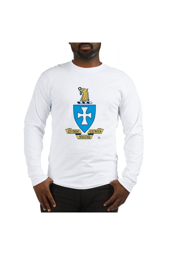 - Sigma Chi Coat Of Arms Colored Long Sleeve T Shirt - Unisex Cotton Long Sleeve T-Shirt