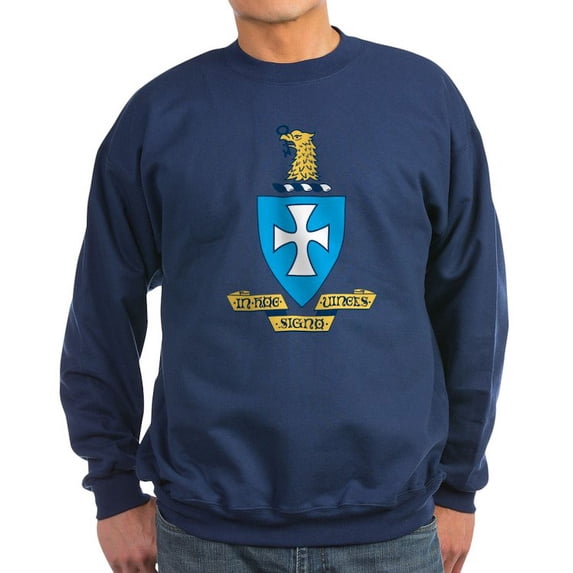 CafePress - Sigma Chi Coat Of Arms Colored Sweatshirt - Classic Crew Neck Sweatshirt