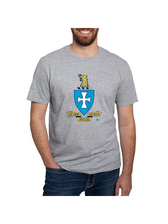- Sigma Chi Coat Of Arms Colored T Shirt - Fitted T-Shirt, Vintage Fit Soft Cotton Tee