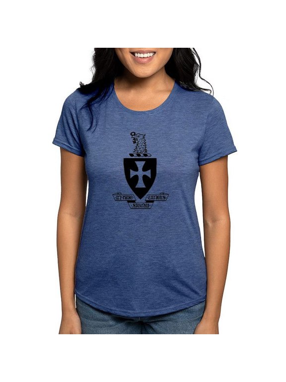 - Sigma Chi Coat Of Arms T Shirt - Womens Tri-blend T-Shirt