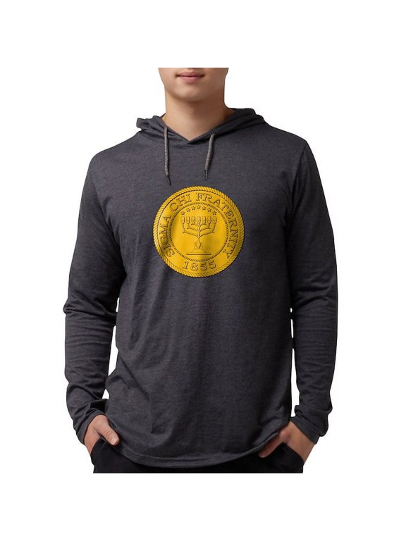 - Sigma Chi Grand Seal Color Long Sleeve T Shirt - Mens Hooded Shirt