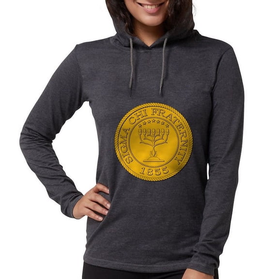 CafePress - Sigma Chi Grand Seal Color Long Sleeve T Shirt - Womens Hooded Shirt