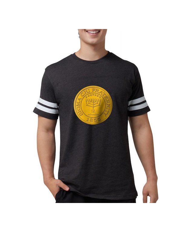 - Sigma Chi Grand Seal Color T Shirt - Mens Football Shirt
