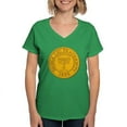 thumbnail image 1 of CafePress - Sigma Chi Grand Seal Color T Shirt - Women's V-Neck Dark T-Shirt, 1 of 4