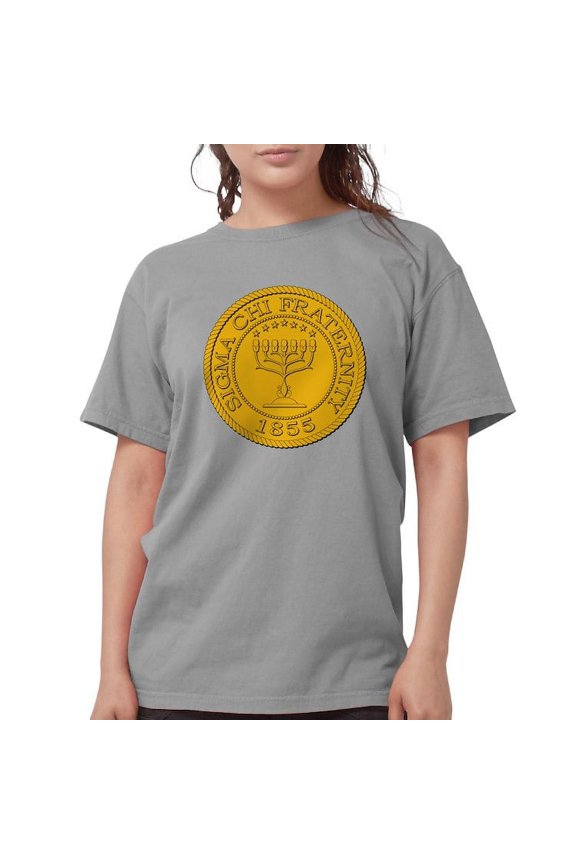 - Sigma Chi Grand Seal Color T Shirt - Womens Comfort ColorsĀ® Shirt