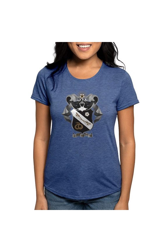 - Sigma Nu Coat Of Arms T Shirt - Womens Tri-blend T-Shirt