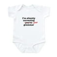 thumbnail image 1 of CafePress - Silently Correcting Grammar Body Suit - Baby Light Bodysuit, Size Newborn - 24 Months, 1 of 4