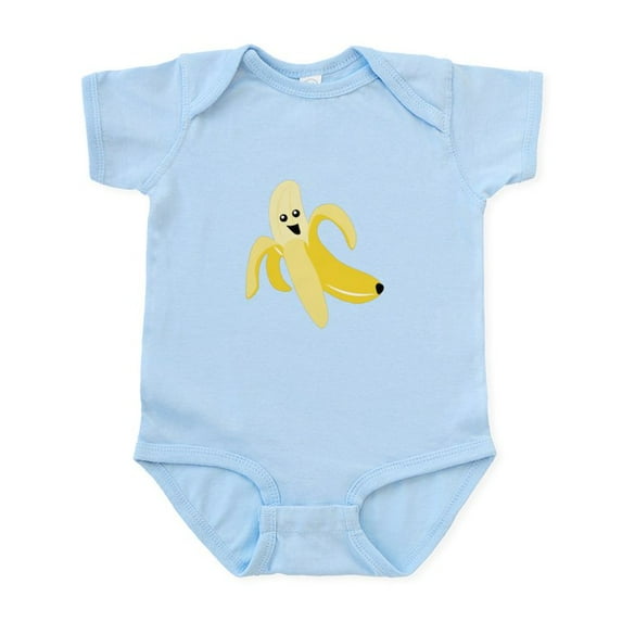 CafePress - Silly Banana Body Suit - Baby Light Bodysuit, Size Newborn - 24 Months