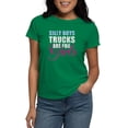 thumbnail image 1 of CafePress - Silly Boys Trucks Women's Dark T Shirt - Women's Traditional Fit Dark T-Shirt, 1 of 4
