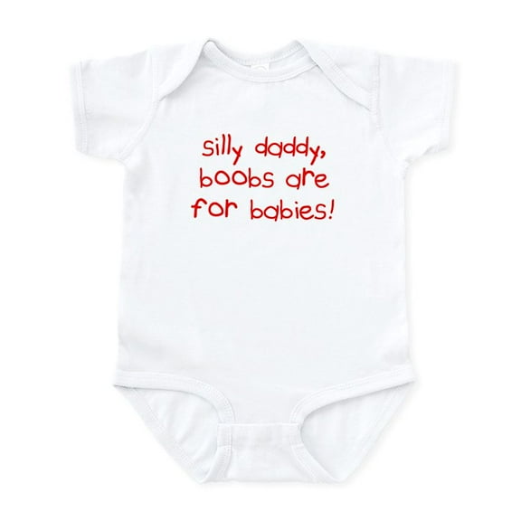 CafePress - Silly Daddy Infant Bodysuit - Baby Light Bodysuit, Size Newborn - 24 Months