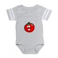 thumbnail image 1 of CafePress - Silly Tomato - Cute Infant Baby Football Bodysuit, 1 of 3
